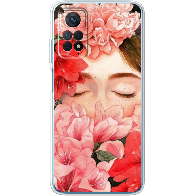 Чехол BoxFace Xiaomi Redmi Note 12 Pro 4G Girl in Flowers