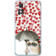 Чехол BoxFace Xiaomi Redmi Note 12 Pro 4G Raining Hearts