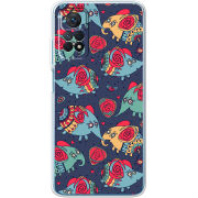 Чехол BoxFace Xiaomi Redmi Note 12 Pro 4G Flying Elephants