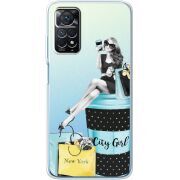 Прозрачный чехол BoxFace Xiaomi Redmi Note 12 Pro 4G City Girl