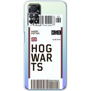 Прозрачный чехол BoxFace Xiaomi Redmi Note 12 Pro 4G Ticket Hogwarts