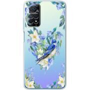 Прозрачный чехол BoxFace Xiaomi Redmi Note 12 Pro 4G Spring Bird