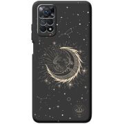 Черный чехол BoxFace Xiaomi Redmi Note 12 Pro 4G Moon