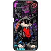 Черный чехол BoxFace Xiaomi Redmi Note 12 Pro 4G Малий вухань