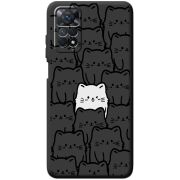 Черный чехол BoxFace Xiaomi Redmi Note 12 Pro 4G 
