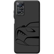 Черный чехол BoxFace Xiaomi Redmi Note 12 Pro 4G Sportcar