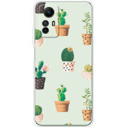 Чехол BoxFace Xiaomi Redmi Note 12S L-green Cacti