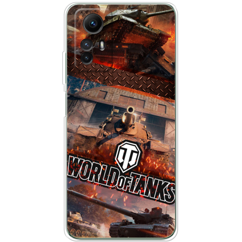 Чехол BoxFace Xiaomi Redmi Note 12S World Of Tanks