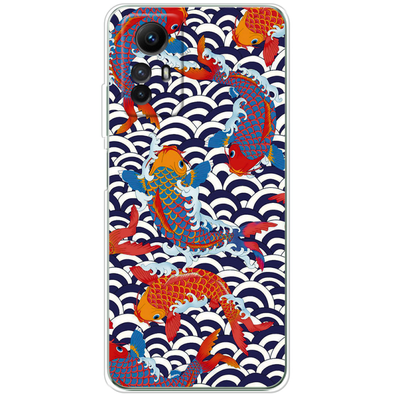 Чехол BoxFace Xiaomi Redmi Note 12S Koi Fish