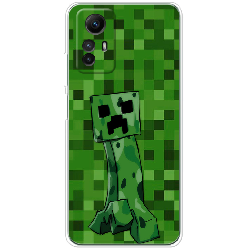 Чехол BoxFace Xiaomi Redmi Note 12S Minecraft Creeper