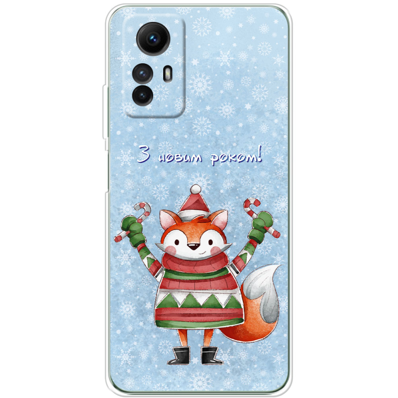Чехол BoxFace Xiaomi Redmi Note 12S Fox З новим роком!