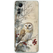 Чехол BoxFace Xiaomi Redmi Note 12S Christmas Owl