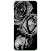 Чехол BoxFace Xiaomi Redmi Note 12S Black and White Roses