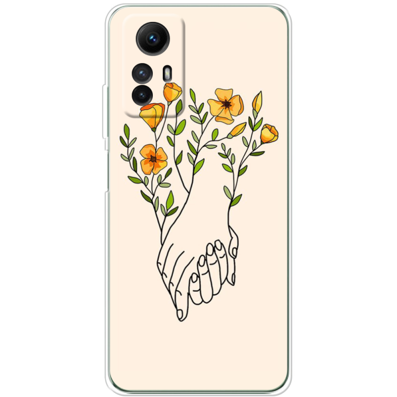 Чехол BoxFace Xiaomi Redmi Note 12S Flower Hands