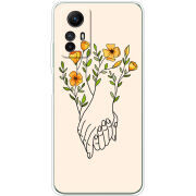 Чехол BoxFace Xiaomi Redmi Note 12S Flower Hands