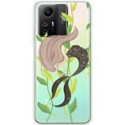 Прозрачный чехол BoxFace Xiaomi Redmi Note 12S Cute Mermaid