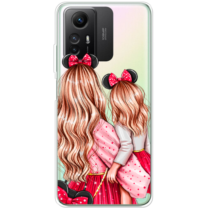 Прозрачный чехол BoxFace Xiaomi Redmi Note 12S Mouse Girls