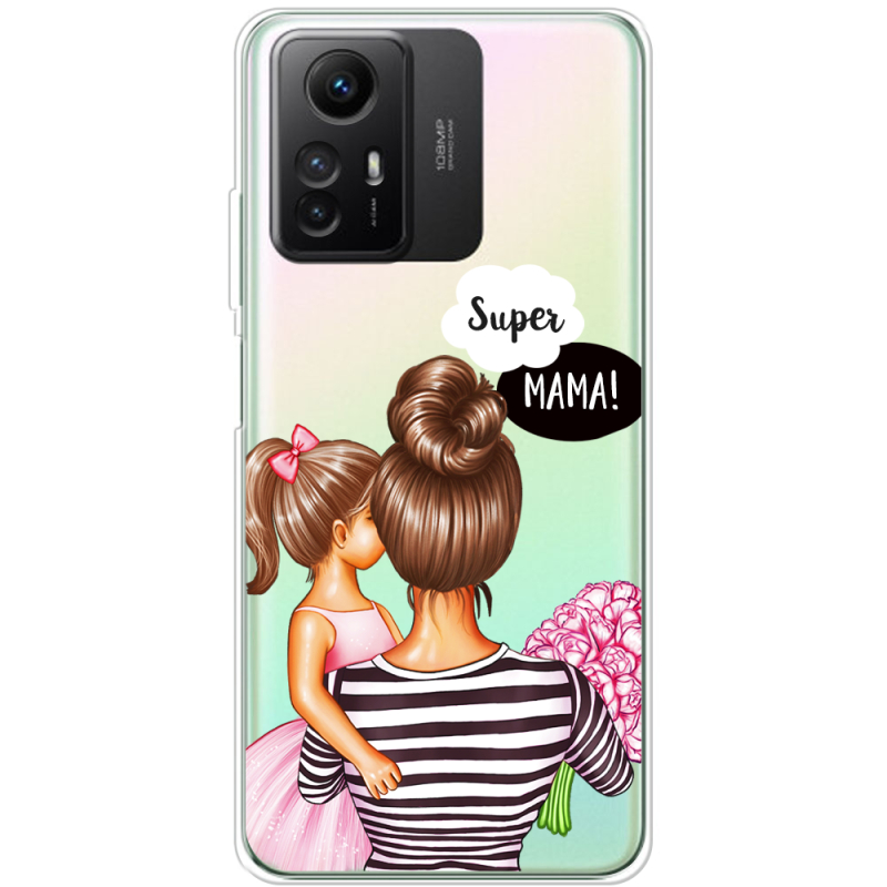 Прозрачный чехол BoxFace Xiaomi Redmi Note 12S Super Mama and Daughter