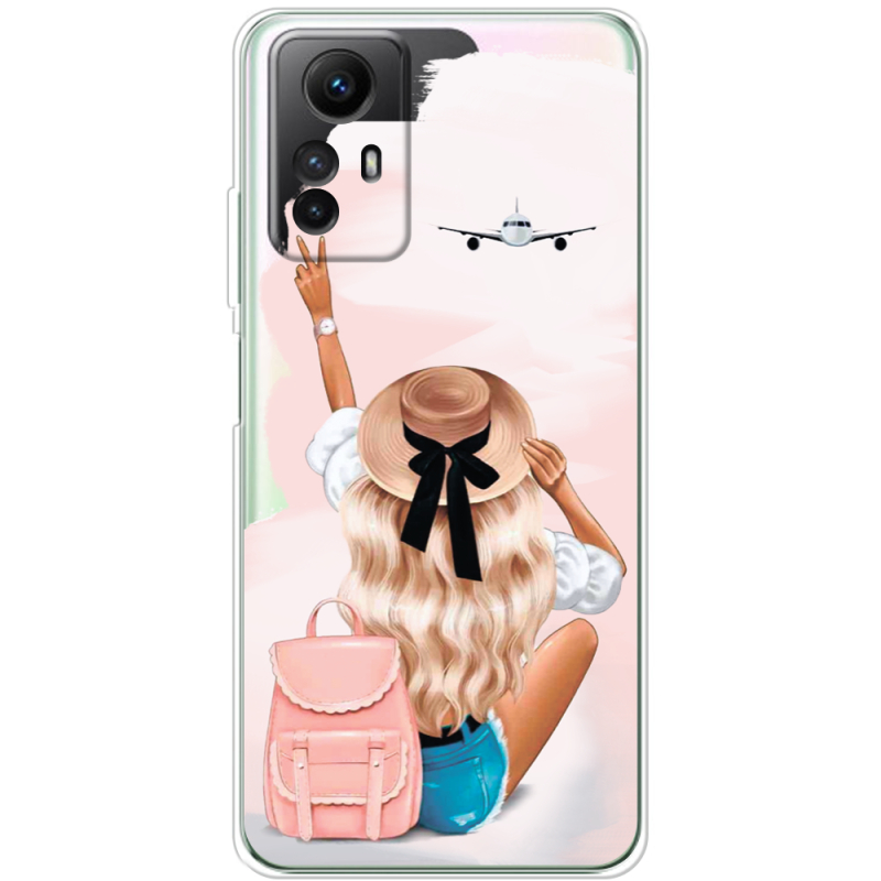 Прозрачный чехол BoxFace Xiaomi Redmi Note 12S Travel Girl