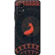 Черный чехол BoxFace Xiaomi Redmi Note 12S Ornament