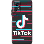 Черный чехол BoxFace Xiaomi Redmi Note 12S Tik Tok