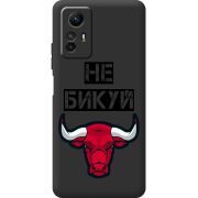 Черный чехол BoxFace Xiaomi Redmi Note 12S Не Бикуй