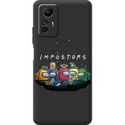 Черный чехол BoxFace Xiaomi Redmi Note 12S Among Us Impostors