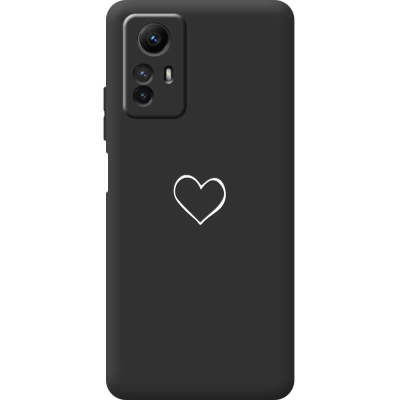 Черный чехол BoxFace Xiaomi Redmi Note 12S My Heart