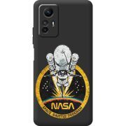 Черный чехол BoxFace Xiaomi Redmi Note 12S NASA Spaceship