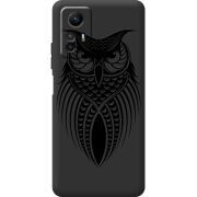 Черный чехол BoxFace Xiaomi Redmi Note 12S Owl