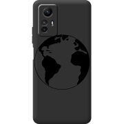 Черный чехол BoxFace Xiaomi Redmi Note 12S Earth