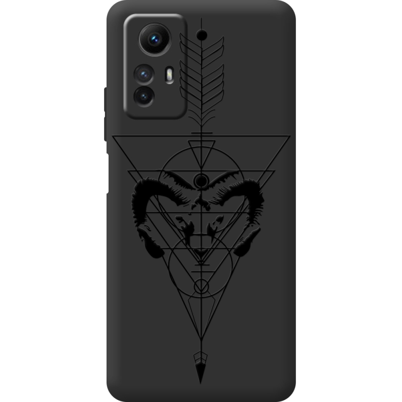 Черный чехол BoxFace Xiaomi Redmi Note 12S 