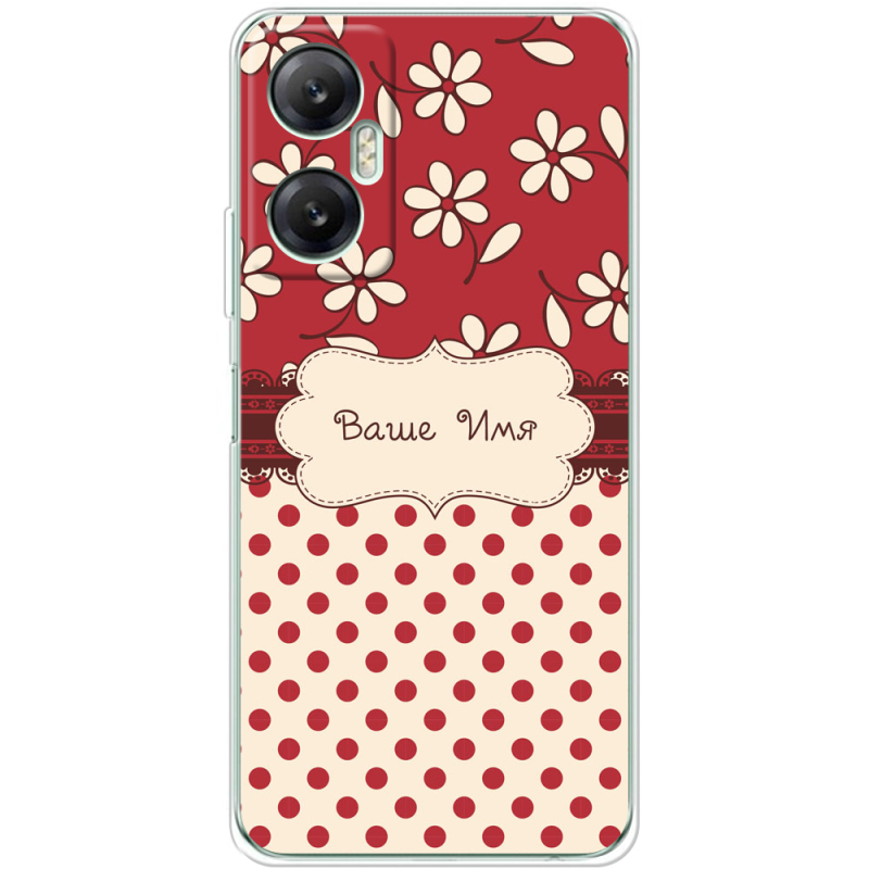 Чехол BoxFace Infinix Hot 20 5G Именной Polka Dots