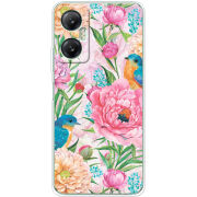 Чехол BoxFace Infinix Hot 20 5G Birds in Flowers