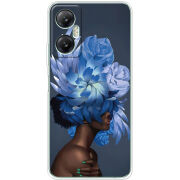 Чехол BoxFace Infinix Hot 20 5G Exquisite Blue Flowers