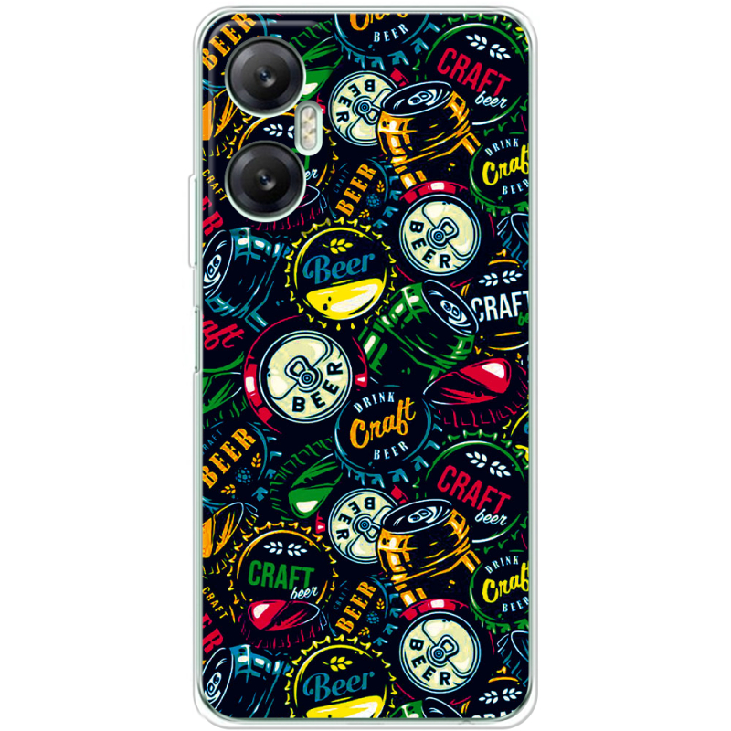 Чехол BoxFace Infinix Hot 20 5G Bottle Caps