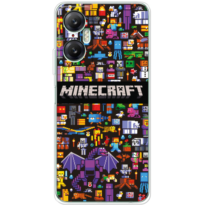 Чехол BoxFace Infinix Hot 20 5G Minecraft Mobbery