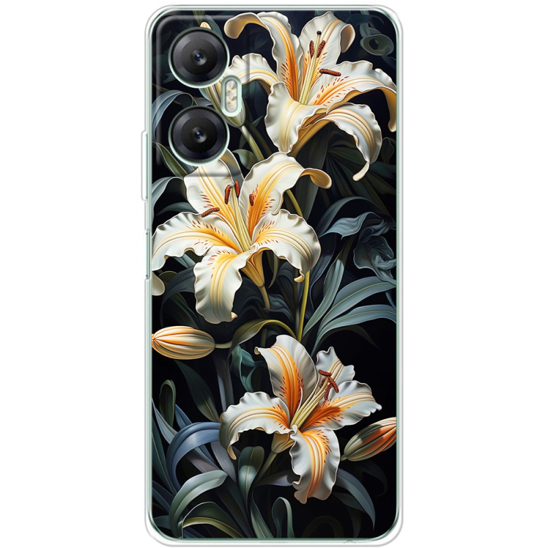 Чехол BoxFace Infinix Hot 20 5G Сяйво цвіту ночі