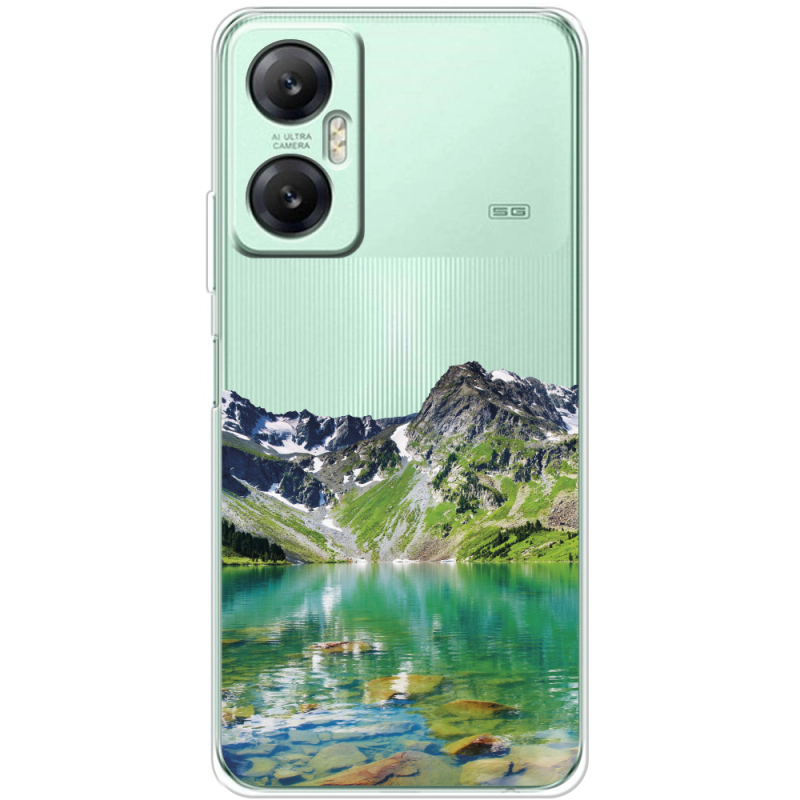 Прозрачный чехол BoxFace Infinix Hot 20 5G Green Mountain