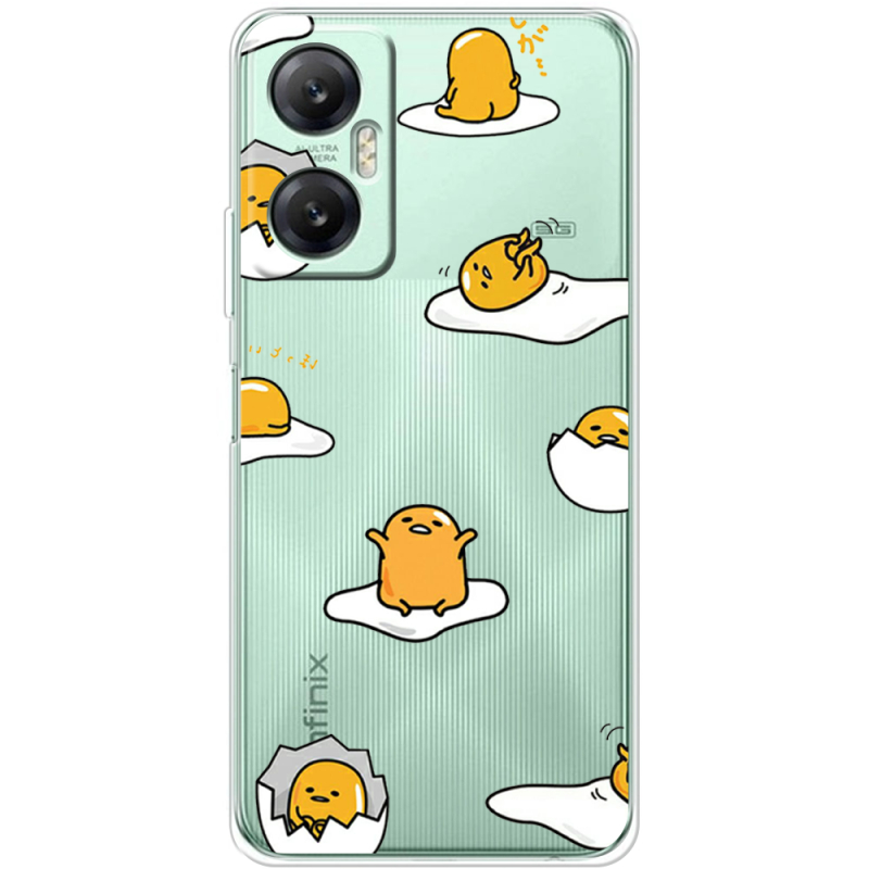 Прозрачный чехол BoxFace Infinix Hot 20 5G Gudetama