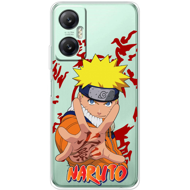 Прозрачный чехол BoxFace Infinix Hot 20 5G Naruto