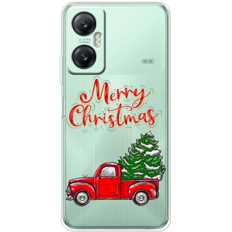 Прозрачный чехол BoxFace Infinix Hot 20 5G Holiday Car