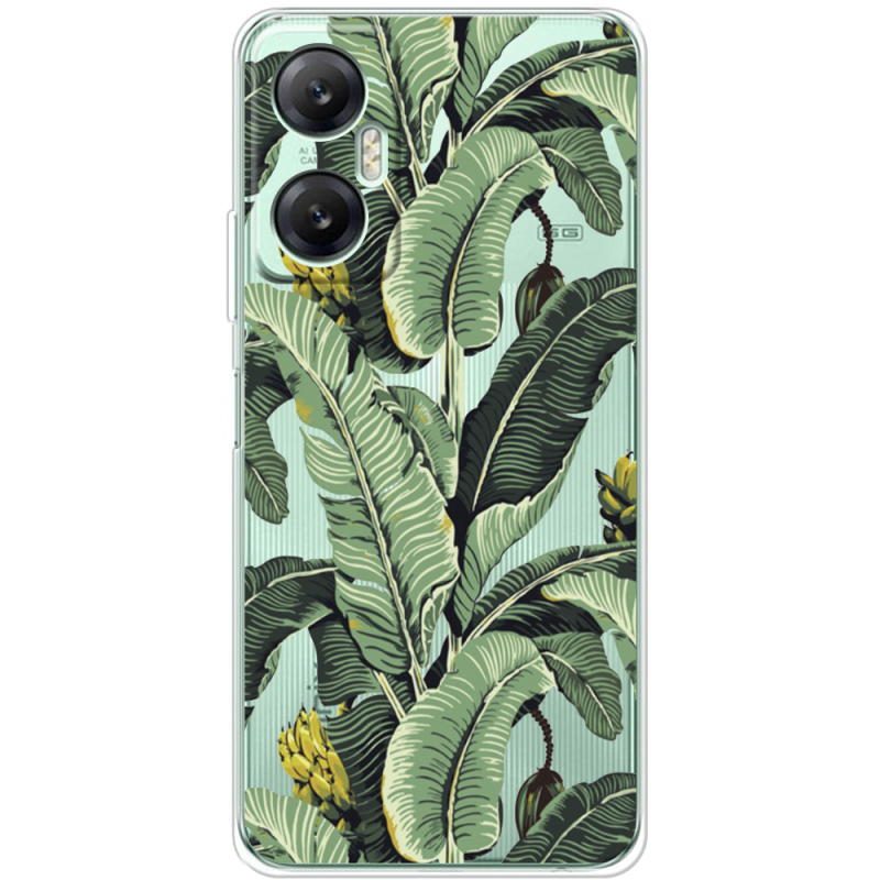 Прозрачный чехол BoxFace Infinix Hot 20 5G Banana Leaves