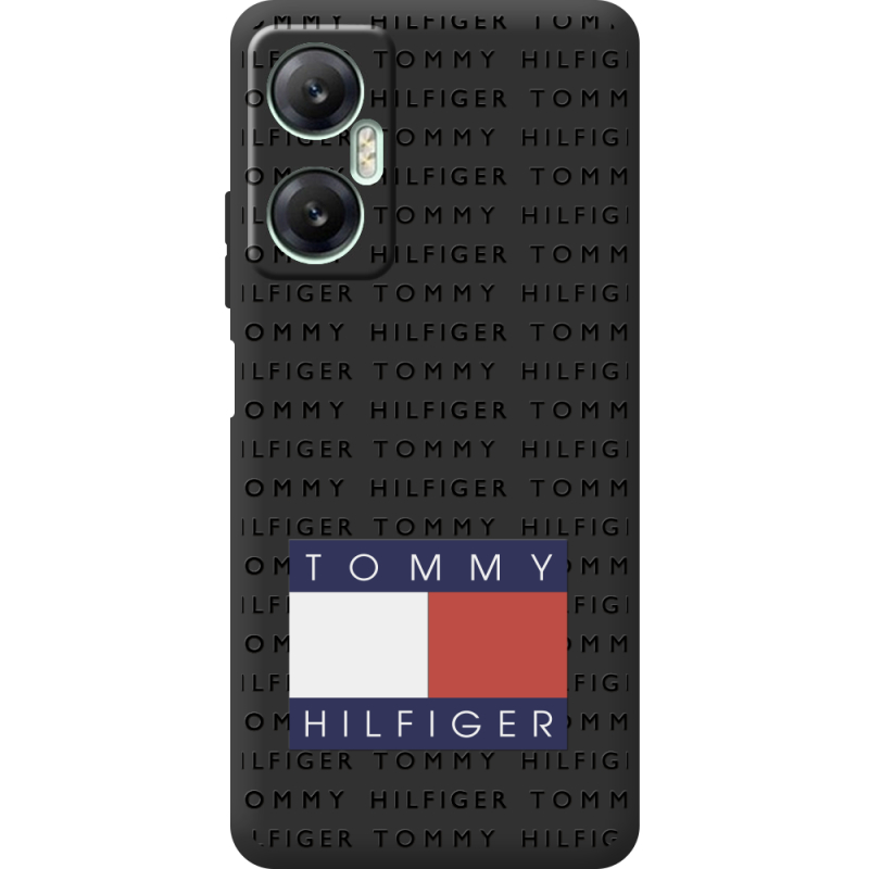 Черный чехол BoxFace Infinix Hot 20 5G Tommy Print