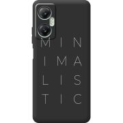 Черный чехол BoxFace Infinix Hot 20 5G Minimalistic