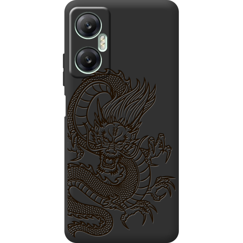 Черный чехол BoxFace Infinix Hot 20 5G Chinese Dragon