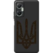 Черный чехол BoxFace Infinix Hot 20 5G Ukrainian Trident