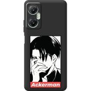 Черный чехол BoxFace Infinix Hot 20 5G Attack On Titan - Ackerman