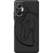 Черный чехол BoxFace Infinix Hot 20 5G Horse