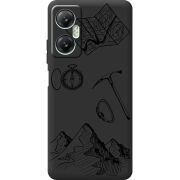 Черный чехол BoxFace Infinix Hot 20 5G Mountains